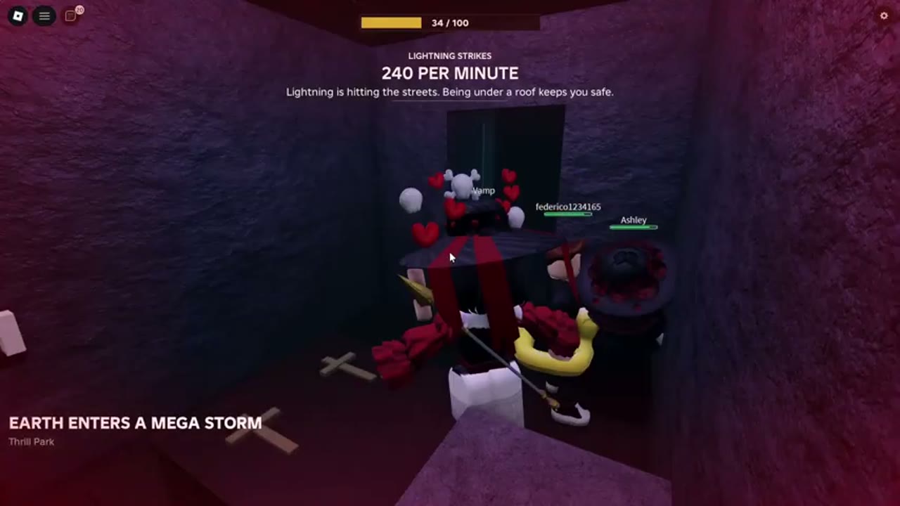 Earth Enters a Mega Storm in game