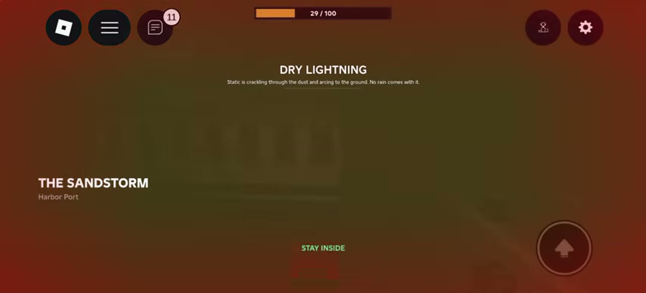 The Sandstorm in What If Disasters