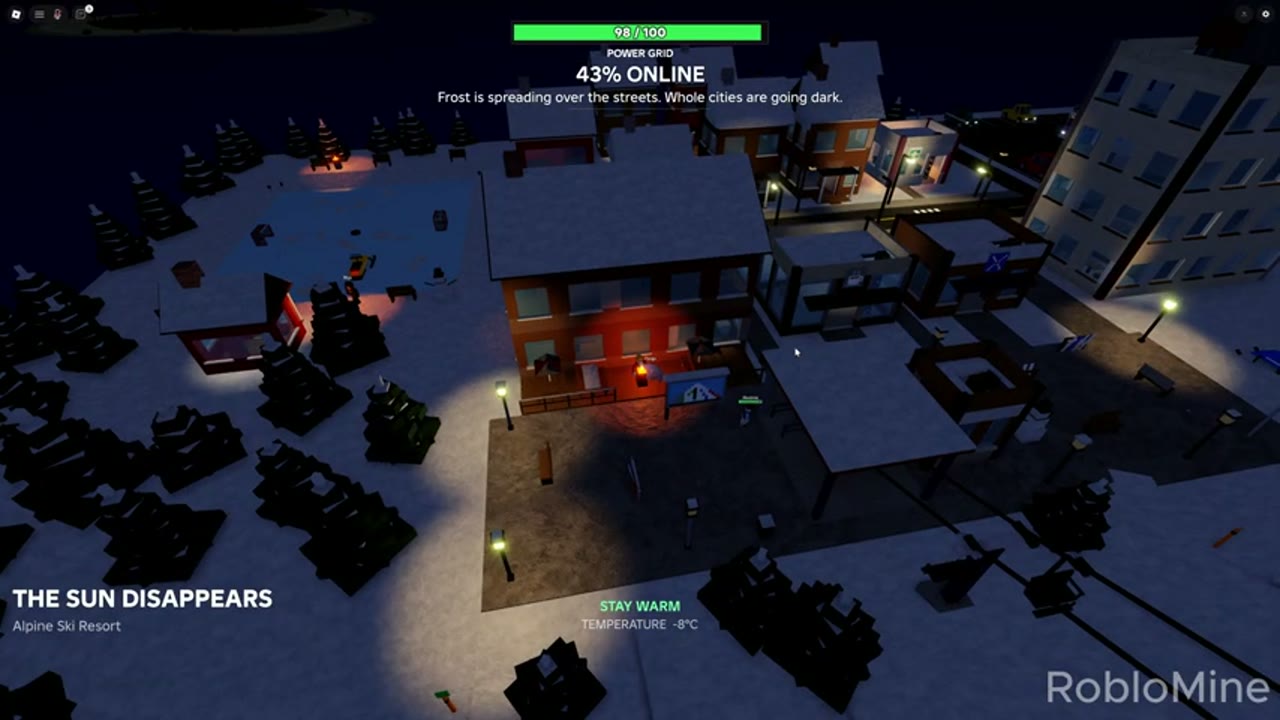 THE SUN DISAPPEARS in game